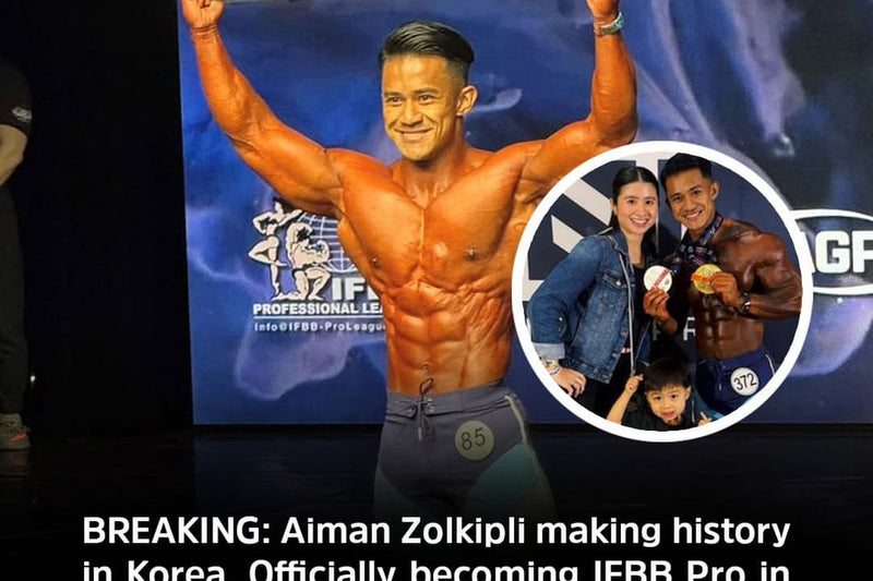 Aiman Zolkipli — IFBB Pro Card (Men's Physique)