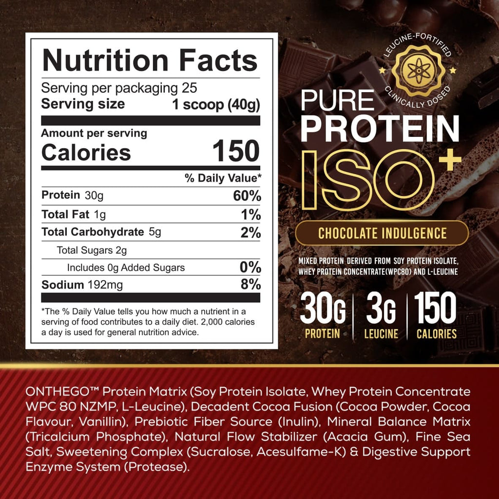 ONTHEGO | PURE PROTEIN ISOLATE+