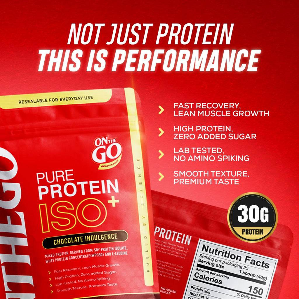 ONTHEGO | PURE PROTEIN ISOLATE+
