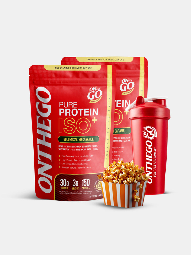 ONTHEGO PURE PROTEIN ISOLATE+ (1KG | 30G PROTEIN | 25 SERVINGS) - 3