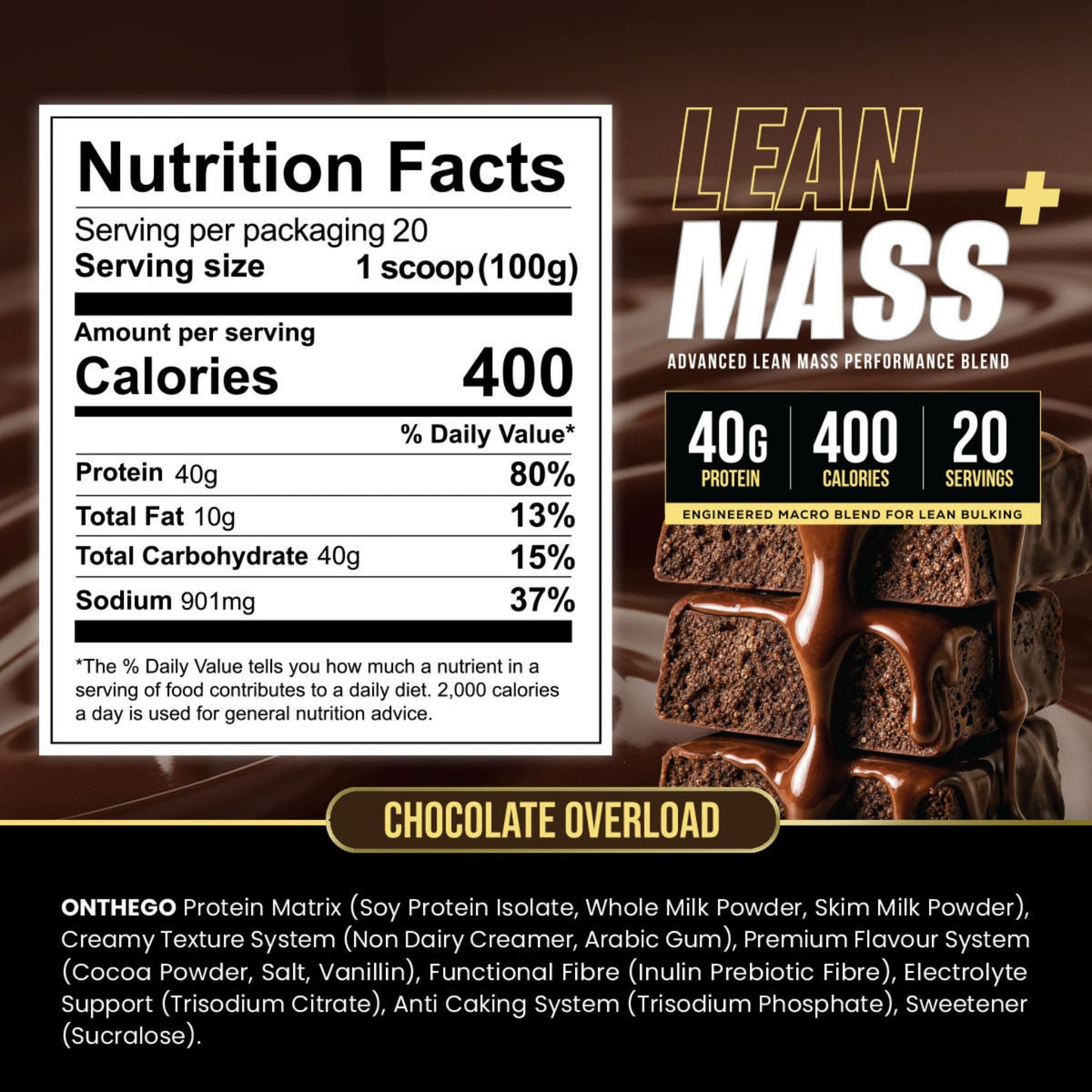 ONTHEGO | LEAN MASS+