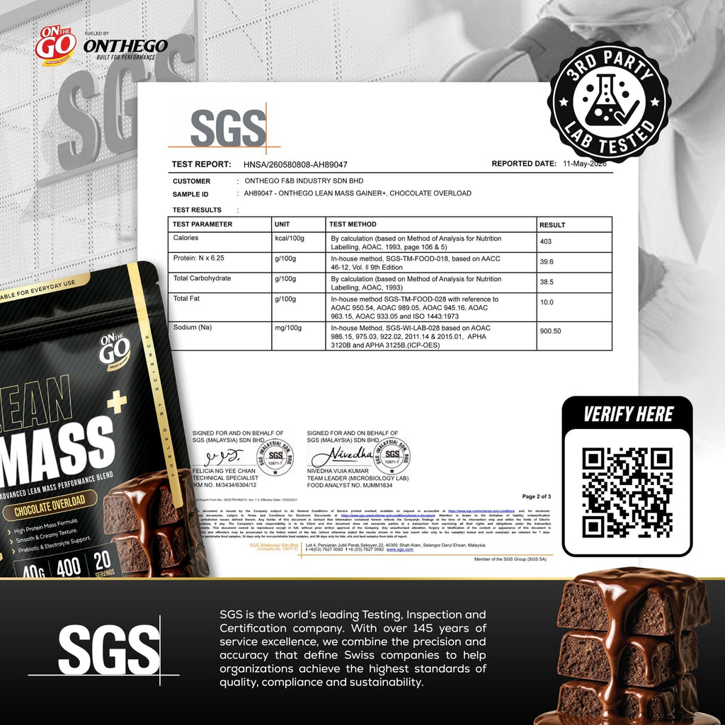 ONTHEGO | LEAN MASS+