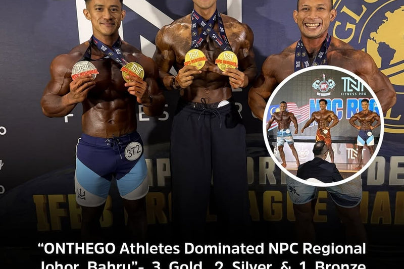 NPC Regional Johor Bahru (3 Emas, 2 Perak, 1 Gangsa)