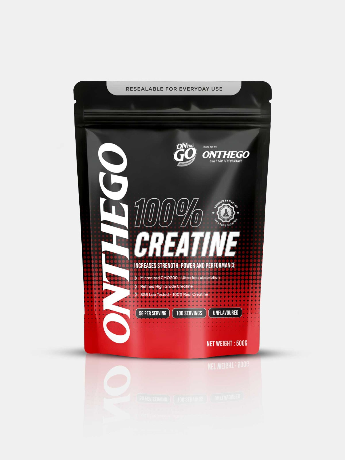 ONTHEGO 100% CREATINE MONOHYDRATE