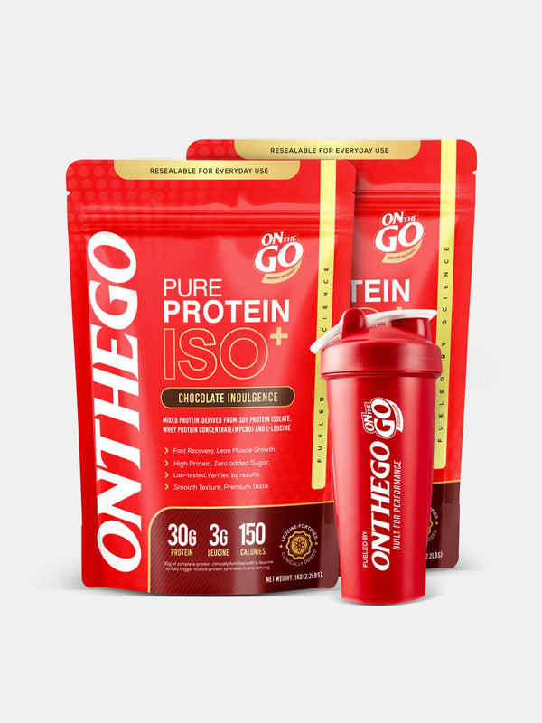 ONTHEGO PURE PROTEIN ISOLATE+ (1KG | 30G PROTEIN | 25 SERVINGS)