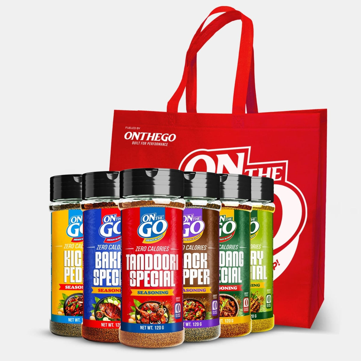 ONTHEGO | ZERO CALORIES SEASONINGS (ALL FLAVOURS SET)
