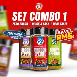 OnTheGo Zero Calories Seasoning Set Combo 1